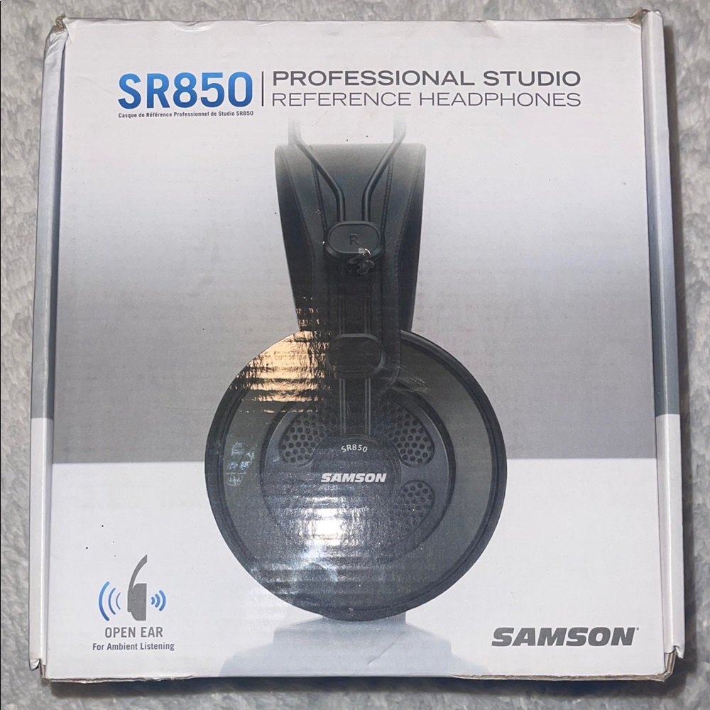 NEW! Samson SR850 Professional Studio Headphones